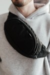 Сумка поясна GARAGE Pure Black Чорний