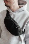 Сумка поясна GARAGE Pure Black Чорний