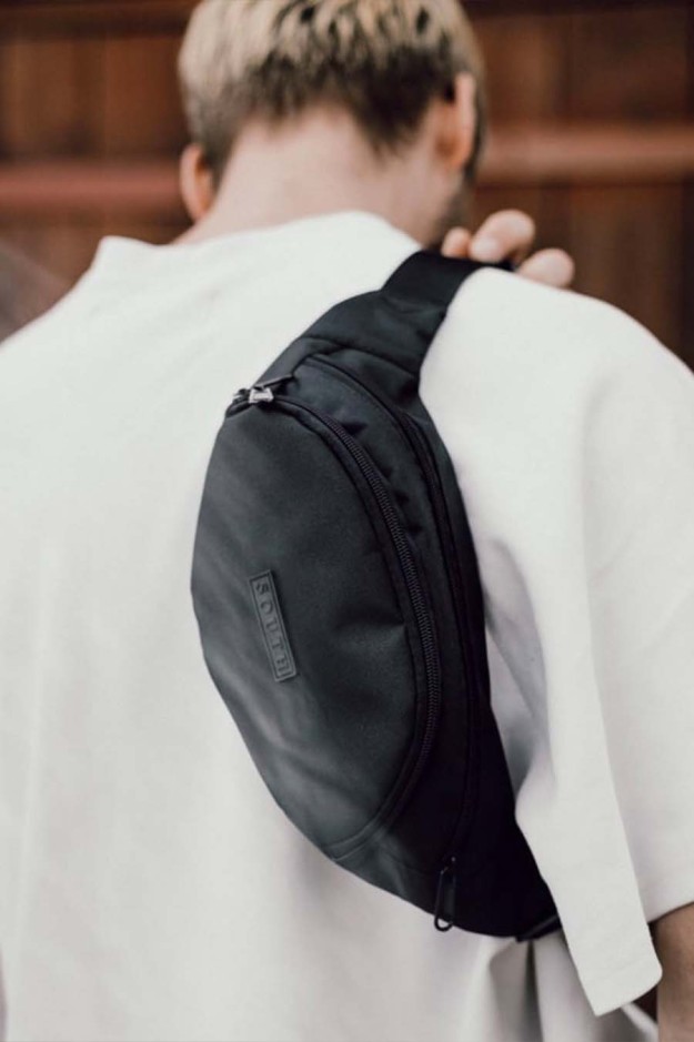Сумка поясна SOUTH поясна Sity Black 2.0 Чорний