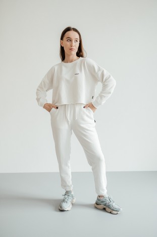 Костюм GARAGE Basic Luxery print Since 2k14 Молочний