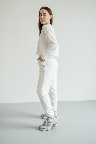 Костюм GARAGE Basic Luxery print Since 2k14 Молочний
