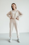 Костюм GARAGE Basic Luxery print Since 2k14 Пудровий