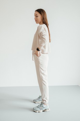 Костюм GARAGE Basic Luxery print Since 2k14 Пудровий