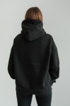 Худі GARAGE Basic OVERSIZE з начісом Чорний