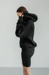 Худі GARAGE Basic OVERSIZE з начісом Чорний