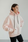 Худі GARAGE Basic OVERSIZE з начісом Рожевий