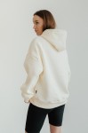Худі GARAGE Basic OVERSIZE з начісом Молочний
