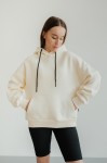 Худі GARAGE Basic OVERSIZE з начісом Молочний