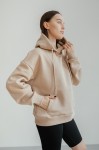 Худі GARAGE Basic OVERSIZE з начісом Бежевий
