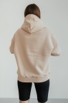 Худі GARAGE Basic OVERSIZE з начісом Бежевий