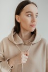 Худі GARAGE Basic OVERSIZE з начісом Бежевий
