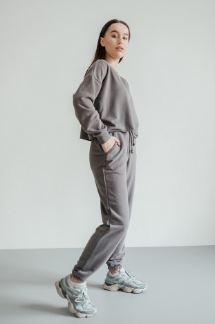 Костюм GARAGE Basic Luxery print Since 2k14 Т.Сірий