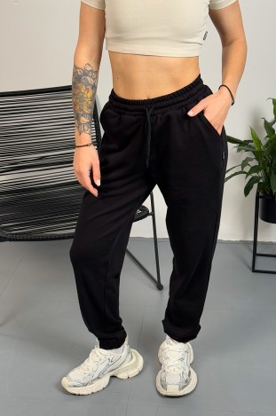 Штани GARAGE Basic women Літо Чорний