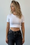 Топ GARAGE Basic короткій рукав Білий