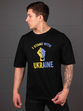 Футболка BEZET OverSize bezet Stend Чорний