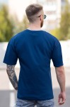 Футболка BEZET OverSize bezet Stend Синій