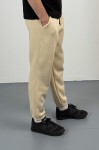 Штани спортивні GARAGE Oversize Essentials Style Basic з начосом Св.Бежевий
