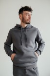 Худі GARAGE basic Т.Сірий