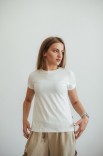 Футболка GARAGE Basic 2k23 Молочний