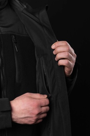 Куртка BEZET Вітрівка BEZET Траєктоорія Чорний