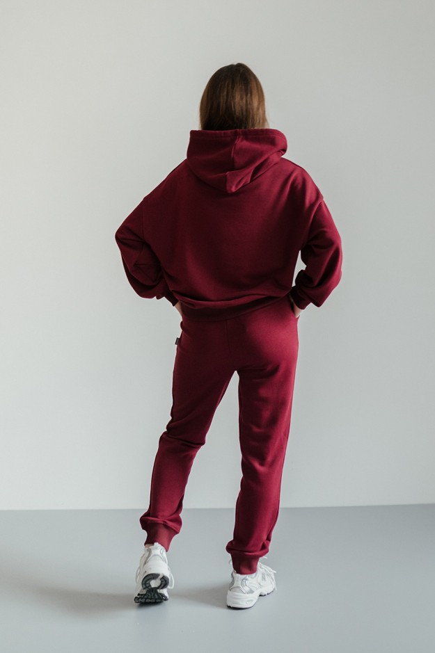 Худі GARAGE Basic OVERSIZE літо Вишня