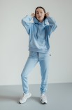 Худі GARAGE Basic OVERSIZE літо Блакитний