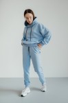 Худі GARAGE Basic OVERSIZE літо Блакитний