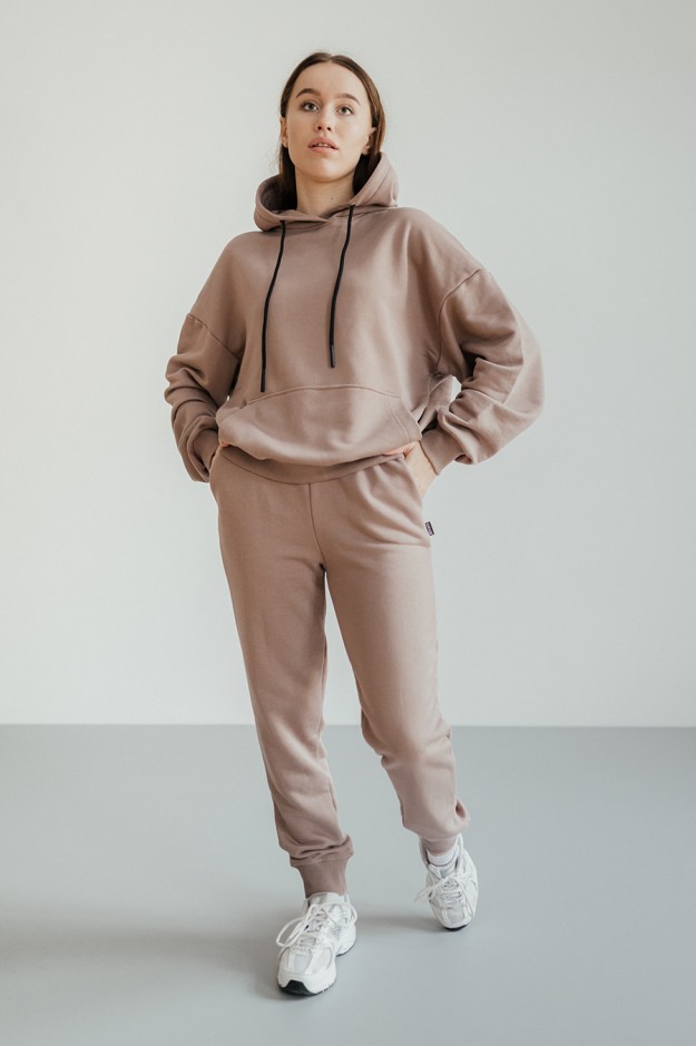 Худі GARAGE Basic OVERSIZE літо Капучіно