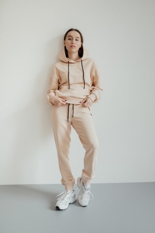 Худі GARAGE Basic OVERSIZE літо Бежевий