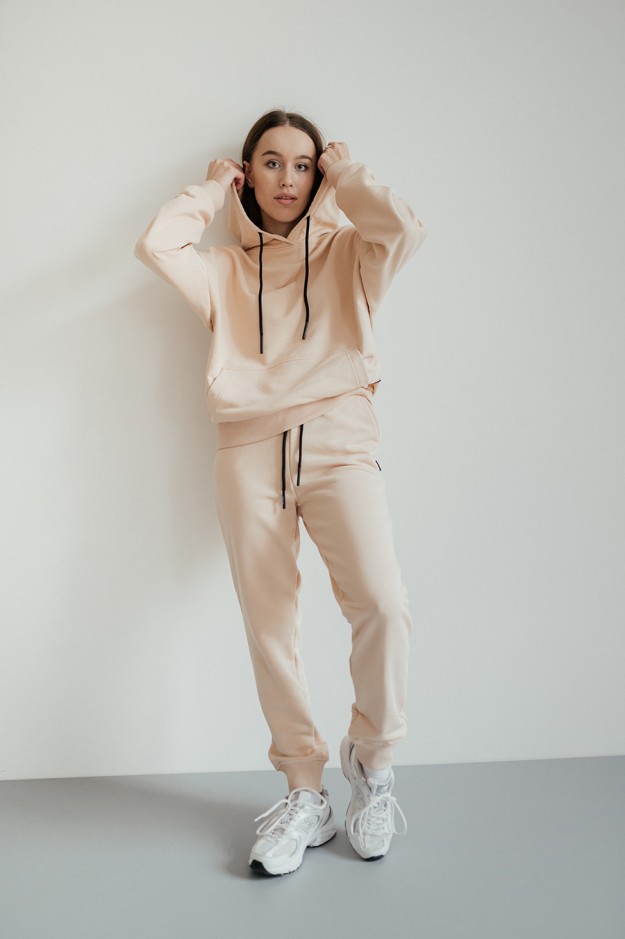 Худі GARAGE Basic OVERSIZE літо Бежевий