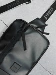 Сумка GARD SLING I эко-кожа черная глянцевая 2/23 Чорний