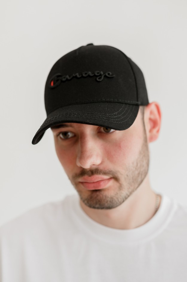 Бейсболка GARAGE вишивка Garage Champion Чорний