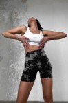 Шорти fitness GARAGE LR Push UP паутинка Чорний