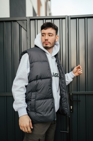 Жилетка GARAGE Basic Т.Сірий