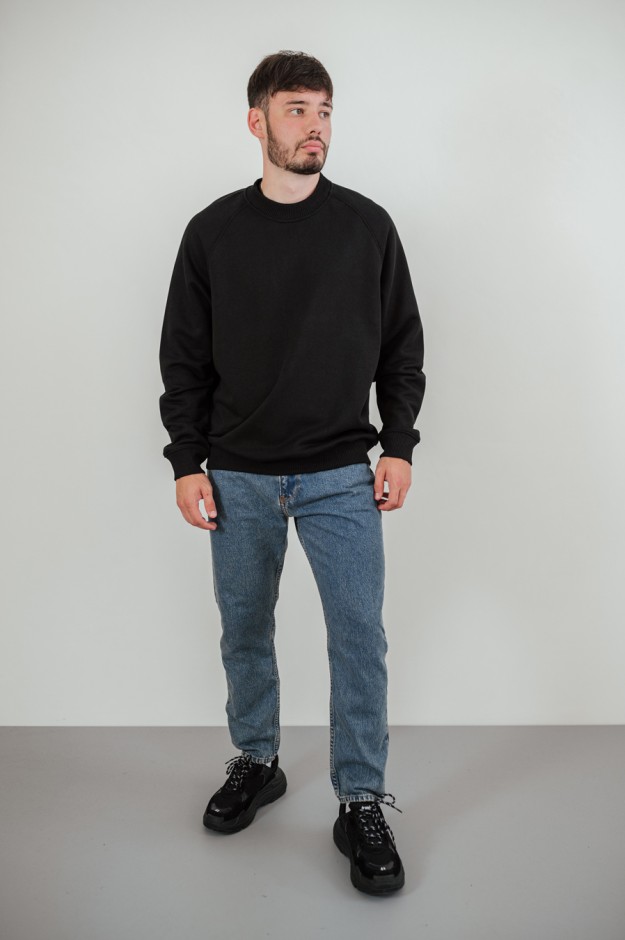 Світшот GARAGE Oversize Essentials Style Чорний