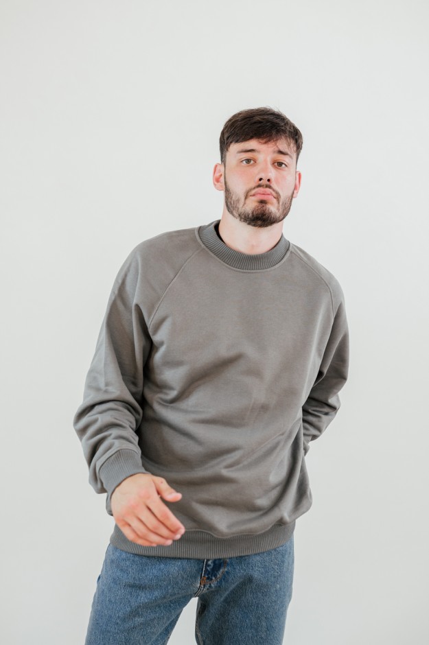 Світшот GARAGE Oversize Essentials Style Сірий