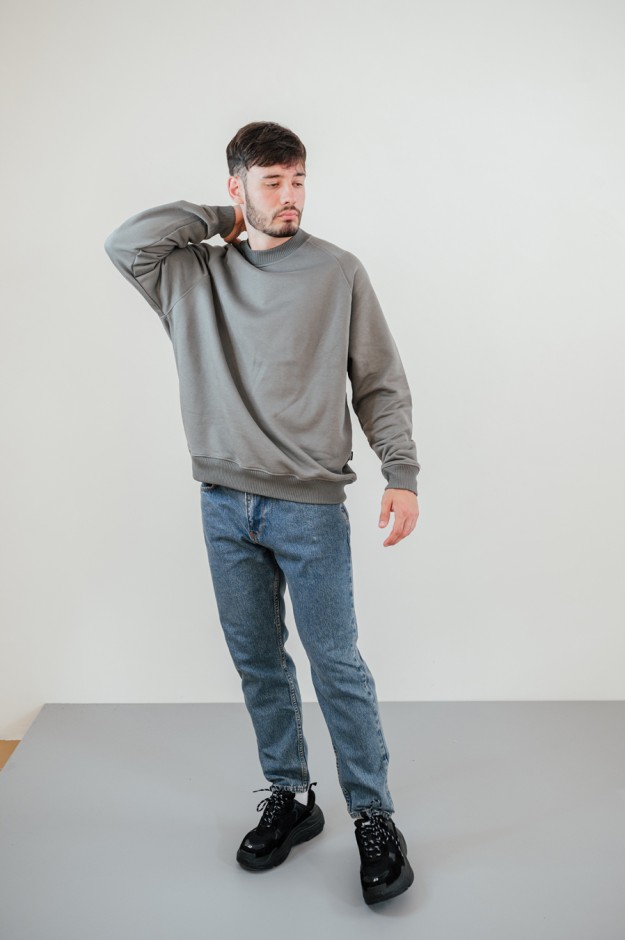 Світшот GARAGE Oversize Essentials Style Сірий