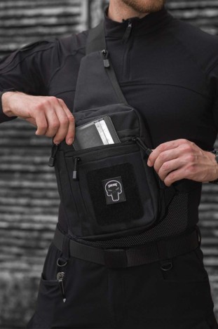 Мессенджер BEZET BEZET Holster Чорний