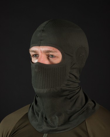 Баф BEZET Балаклава тактична Воїн хакі Хакі