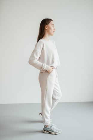 Костюм GARAGE Basic Luxery print Since 2k14 Блідо-сірий