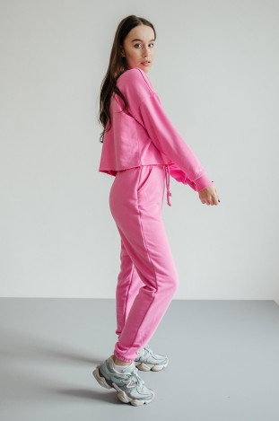 Костюм GARAGE Basic Luxery print Since 2k14 Рожевий