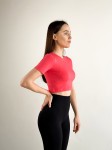 Топ GARAGE Basic короткій рукав Кораловий