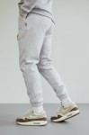 Штани спортивні GARAGE Oversize Essentials Style Basic з начосом Сірий меланж
