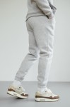 Штани спортивні GARAGE Oversize Essentials Style Basic з начосом Сірий меланж