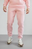 Штани спортивні GARAGE Oversize Essentials Style Basic з начосом Св.Рожевий
