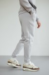 Штани спортивні GARAGE Oversize Essentials Style Basic з начосом Св.Сірий