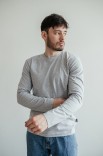 Лонгслів GARAGE Базовий Св.Сірий меланж