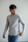 Лонгслів GARAGE Базовий Св.Сірий меланж