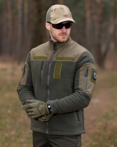 Кофта BEZET Фліска Bezet Хакі