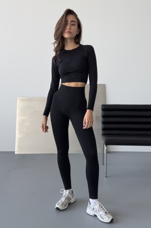 Костюм fitness GARAGE Костюм з рашгардом Чорний